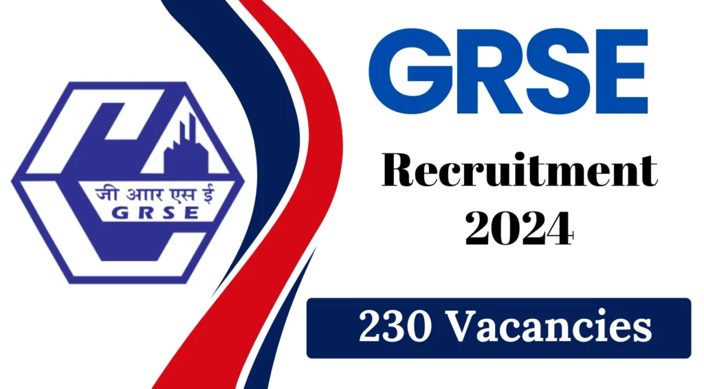 GRSE Apprentice Recruitment 2024